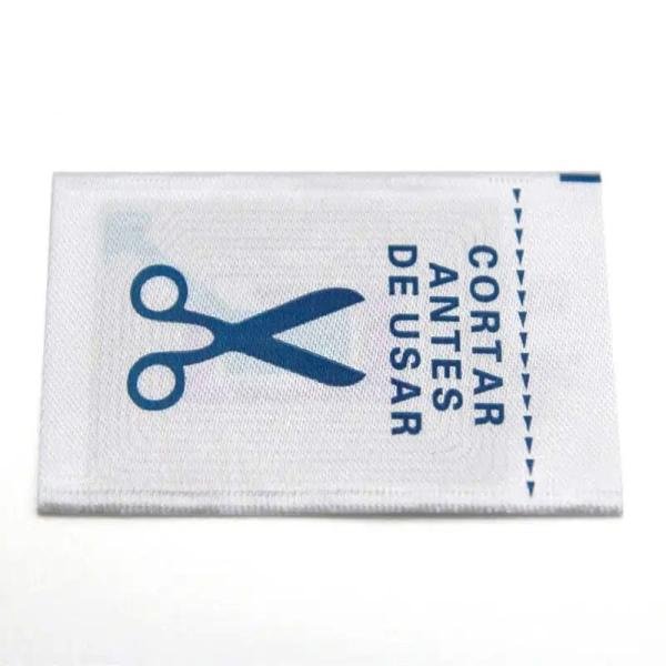 Woven Neck Label RF/AM 8.2mhz/58khz Clothing